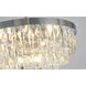 Canada 12 Light 19.7 inch Chrome Chandelier Ceiling Light